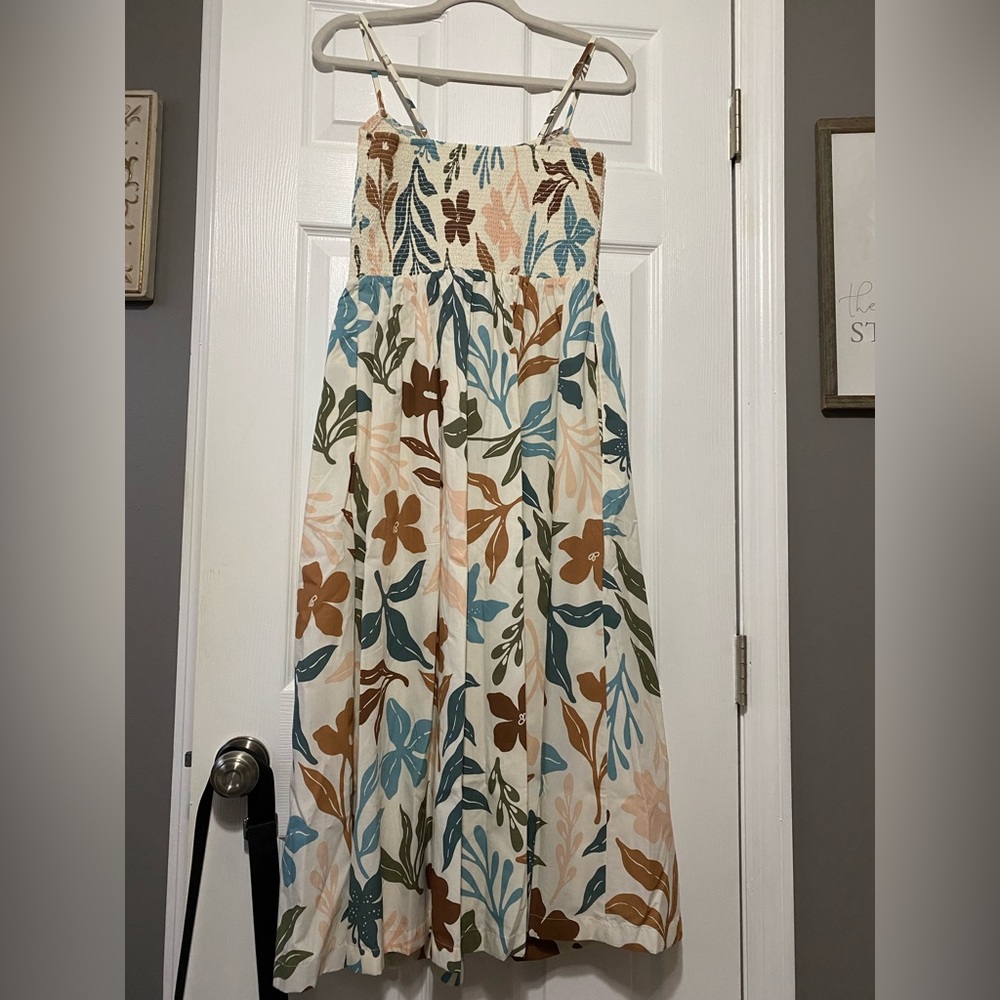 Abercrombie & Fitch Floral Midi Dress - Picture 2 of 3